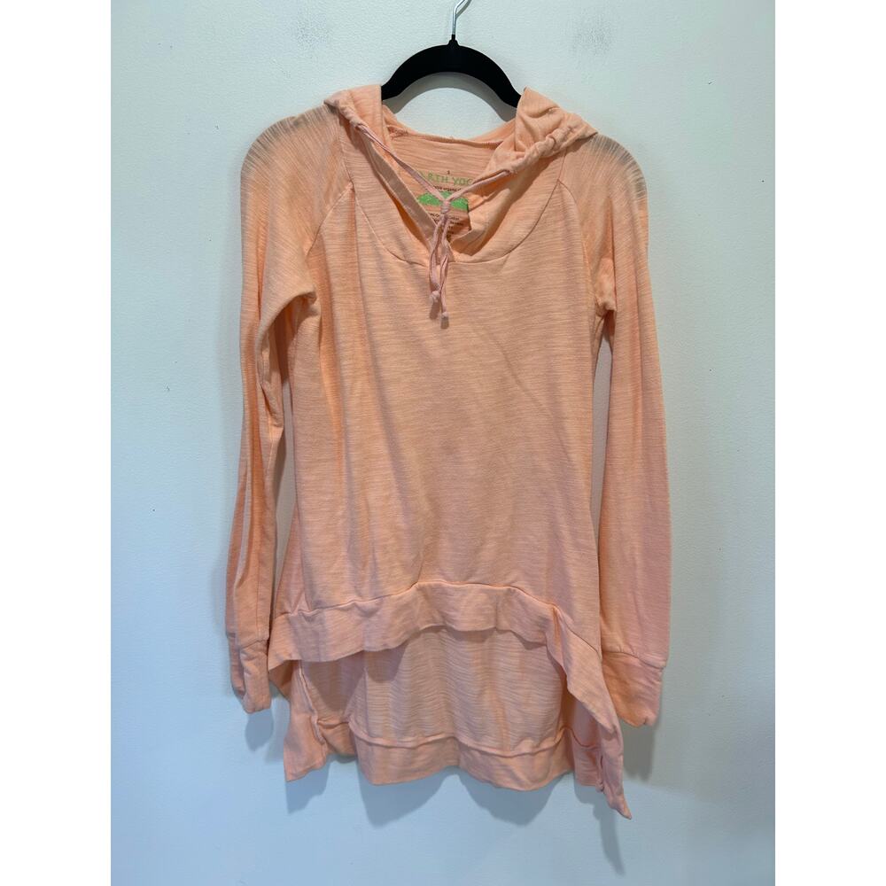 Earth Yoga Light Coral Hoodie